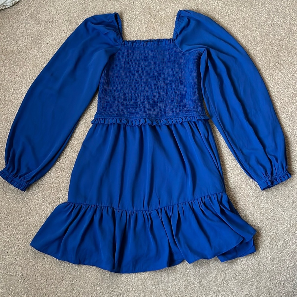 1. State Royal Blue Dress